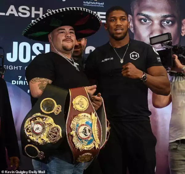 See How Much Anthony Joshua & Andy Ruiz Will Be Getting For Their Boxing Rematch